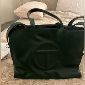 Telfar Medium Dark Olive Shopping Bag